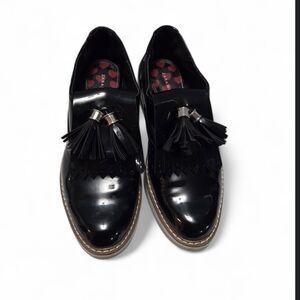 Zara Black Tassel Loafers